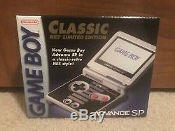 Nintendo Classic Nes Édition Limitée Game Boy Advance Sp Neuf