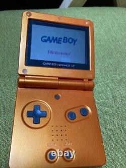 Nintendo Game Boy Advance Gba Sp Pokemon Torchic Edition Limitée En Bon État