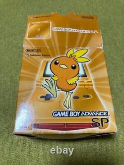 Nintendo Game Boy Advance Gba Sp Pokemon Torchic Edition Limitée En Bon État