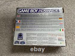 Nintendo Gameboy Advance Édition Limitée Platine Boîte en Bon État