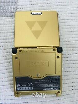 Nintendo Gameboy Advance Sp Zelda Limited Edition Pak Near Mint Condition