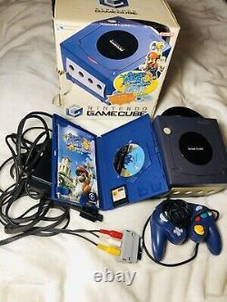 Nintendo Gamecube Edition Limitée Avec Boîte Et Mario Sunshine Superbe Condition