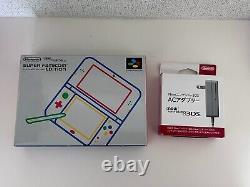 Nouveau Nintendo 3ds XL LL Super Famicom Edition Japon Limitée Excellent État