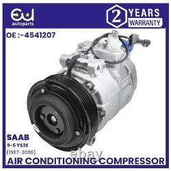 Nouveau compresseur de climatisation pour Saab 9-5 série Ys3e 1997-2009 12758380