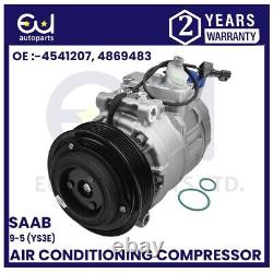 Nouveau compresseur de climatisation pour Saab 9-5 série Ys3e 1997-2009 12758380