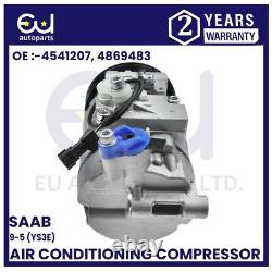 Nouveau compresseur de climatisation pour Saab 9-5 série Ys3e 1997-2009 12758380