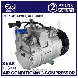 Nouveau compresseur de climatisation pour Saab 9-5 série Ys3e 1997-2009 12758380