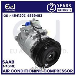 Nouveau compresseur de climatisation pour Saab 9-5 série Ys3e 1997-2009 12758380