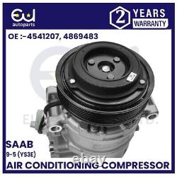 Nouveau compresseur de climatisation pour Saab 9-5 série Ys3e 1997-2009 12758380