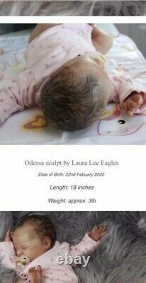 Odessa Par Laura Renaissent Lee Eagles, Limited Edition 140/700, Excellent État