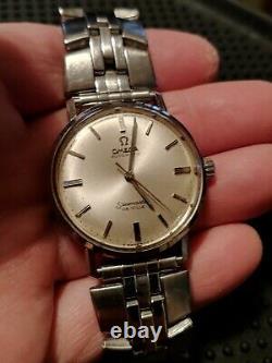 Omega' Vintage Homme 1965 Seamaster 550 Cal. Service’d. Conditions Polies A-1