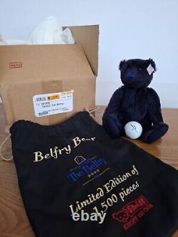 Ours en peluche Steiff Belfry édition limitée Vintage en excellent état 00707 00707