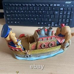 Pendelfin The Barge Excellent Condition Edition Limitée Boxed With Certificate