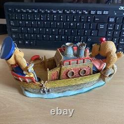 Pendelfin The Barge Excellent Condition Edition Limitée Boxed With Certificate