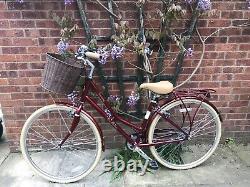 Pendleton Somerby Ladies 17 Vélo Avec Panier Edition Limitée Red Exc Condition