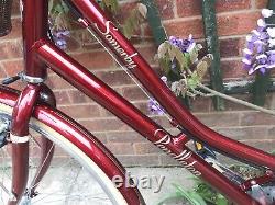 Pendleton Somerby Ladies 17 Vélo Avec Panier Edition Limitée Red Exc Condition