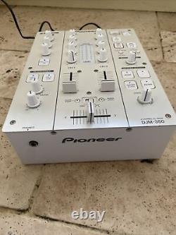 Pioneer DJM-350 Pro Dj 2 Channel Mixer Édition Limitée BLANC Bon État