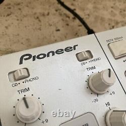 Pioneer DJM-350 Pro Dj 2 Channel Mixer Édition Limitée BLANC Bon État