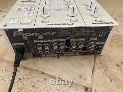 Pioneer DJM-350 Pro Dj 2 Channel Mixer Édition Limitée BLANC Bon État