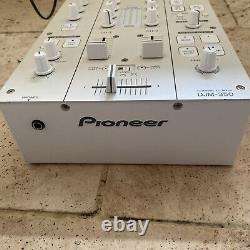 Pioneer DJM-350 Pro Dj 2 Channel Mixer Édition Limitée BLANC Bon État