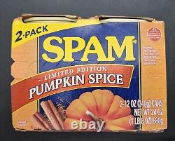 Pumpkin Spice Spam 2-pack ÉDITION LIMITÉE en condition proche du neuf