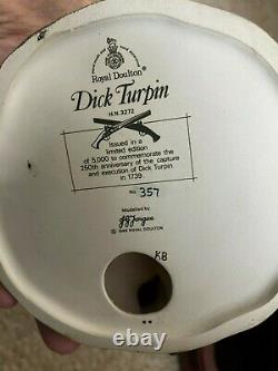 Royal Doulton Dick Turpin Sur Bess & Plinth Hn3272 Mint Condition Edition Limitée