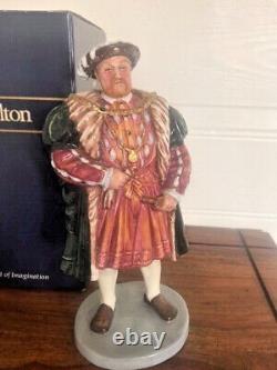 Royal Doulton Hn3458 King Henry VIII Ltd Edition Excellent État Avec Boîte