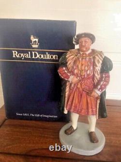 Royal Doulton Hn3458 King Henry VIII Ltd Edition Excellent État Avec Boîte
