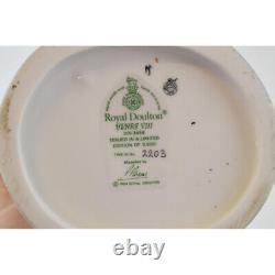 Royal Doulton Roi Henri VIII HN3458 Édition Limitée Rare État Neuf