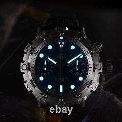 S. M Flagship Watch Titanium Grade-5 Swiss Eta 7753 Limited Edition Oem Design