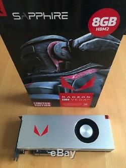 Sapphire Rx Vega 64 Hbm2 Carte Graphique Limited Edition Excellent Etat