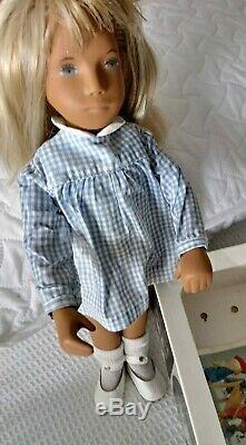 Sasha Blonde Gingham Doll 107. Vintage Des Années 1960. Années 70, Excellent État. Trendon Ltd. GB