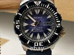 Seiko Srp455 Blue Monster Limited Edition Collectors Condition Super Full Set