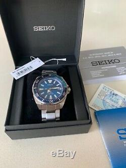 Seiko Srpb09k1 Blue Lagoon Limited Edition Samurai. Mint Condition