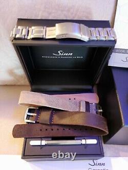 Sinn 856 I B Tegimented (limited Production) Excellente Condition Complète + Extra