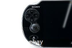 Sony Ps Vita Pch-1000 / 1100 Black Model Oled Wi-fi Withbox En État De Menthe Proche