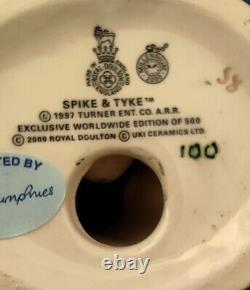 Spike N Tyke Royal Doulton Edition Limitée No. 100/500 Excellent État, Encadré