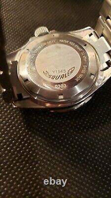 Squale 30 Atmos 1545 Gmt Pepsi Ceramica Great Condition Withbox & Papers