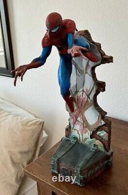 Statue Spiderman Édition Limitée Sideshow en Excellent État