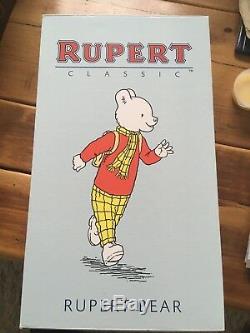 Steiff Rupert Bear Edition Ltd. Boîte D'origine, En Parfait État