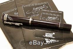 Stylo Plume Montblanc Imperial Dragon Limited Edition Usagé Etat Faible ££££