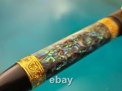 Stylo plume édition limitée Ancora Ravenna en or 18 carats, boîte incluse. Bon état.