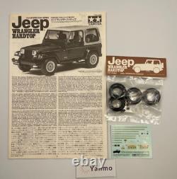 TAMIYA 1/24 Jeep Wrangler Hard-Top en bon état Édition limitée Rare