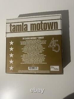 Tamla Motown 45 ans de Motown Édition limitée 2000 Vinyle Boîte en état neuf