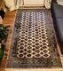 Tapis En Laine Bokhara Tissé à La Main En édition Limitée, L244 X L155 Cm Excellente Condition