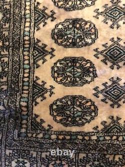 Tapis en laine Bokhara tissé à la main en édition limitée, L244 x l155 cm EXCELLENTE CONDITION