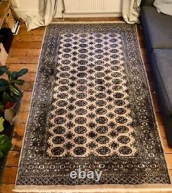 Tapis en laine Bokhara tissé à la main en édition limitée, L244 x l155 cm EXCELLENTE CONDITION