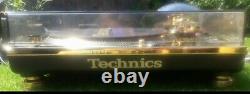 Technics 1200 Ltd Pleine Or 1999 Platine DMC Plaqué Or Mint Condition Deck