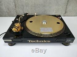Technics Sl-1200 Ltd Platine Vinyle Or Edition Limitée En État Vg
