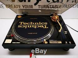 Technics Sl-1200gld 1200, Édition Limitée, Or 24 Carats, Condition No. 2280